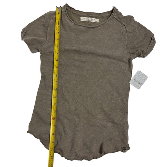 Free People Women's Lettuce-Edge Be My Baby T-Shirt, Size XSMALL - Picture 7 of 11